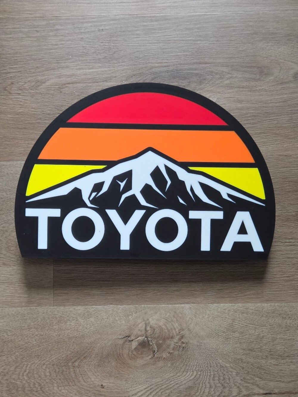 Retro Toyota  - LED Lightbox Sign - Picture 3 of 4